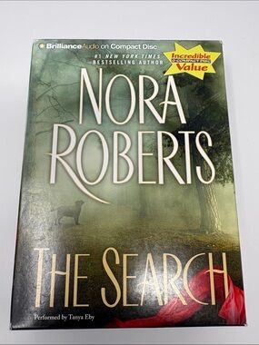 Nora Roberts "The Search" Audiobook: 6 CDs